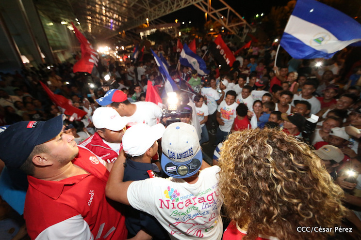 Recibimiento al campe&oacute;n Rom&aacute;n &lsquo;Chocolatito&rsquo; Gonz&aacute;lez en Nicaragua